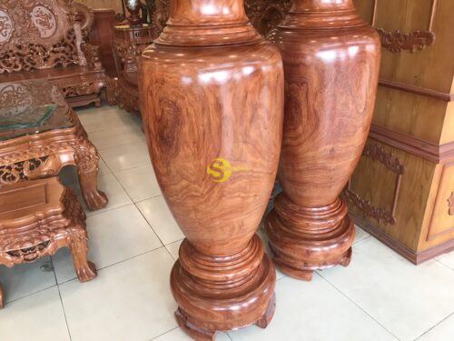 Lục bình gỗ hương cao 1,67m LB167 - Ảnh 4