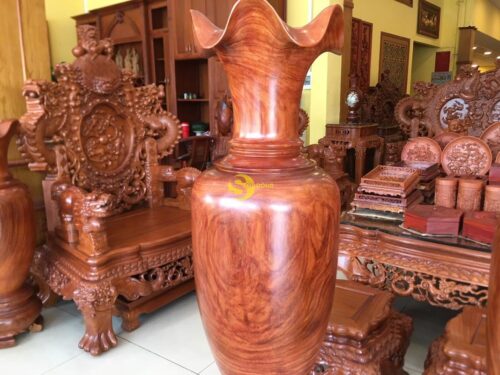 Lục bình gỗ hương cao 1,5m - LBCH150 - Ảnh 7