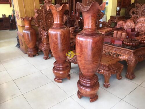 Lục bình gỗ hương cao 1,5m - LBCH150 - Ảnh 4