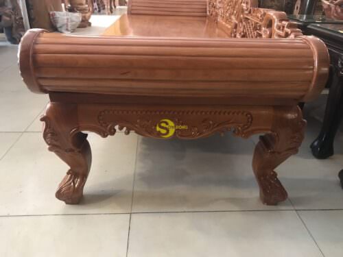 Ghế thư giãn gõ đỏ bên trái - LT09T - Hình ảnh 4