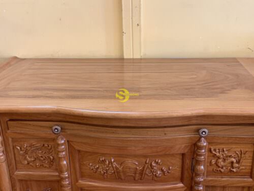 Tủ thờ gõ đỏ tam đa lắp ráp mặt bầu 1.27 - SD234 - Hình ảnh 8