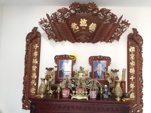 Mẫu phòng thờ chung cư đẹp MPT006 - Ảnh 6