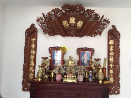 Mẫu phòng thờ chung cư đẹp MPT006 - Ảnh 2