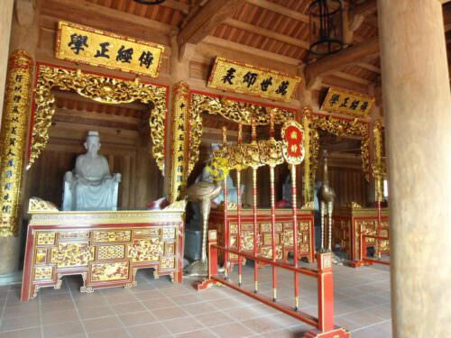 Nội thất đền thờ văn miếu quốc tử giám - Hình ảnh 6