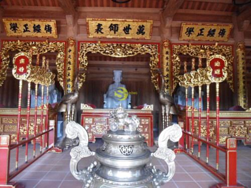 Nội thất đền thờ văn miếu quốc tử giám - Hình ảnh 4