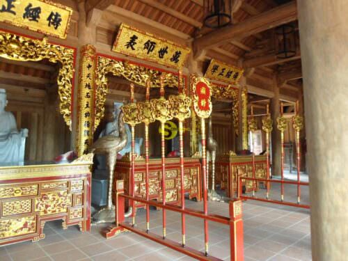 Nội thất đền thờ văn miếu quốc tử giám - Hình ảnh 2