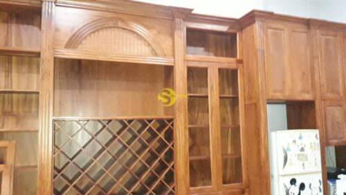 Mẫu tủ bếp gỗ tốt đẹp tại sài gòn MTB022 - Ảnh 9
