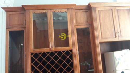 Mẫu tủ bếp gỗ tốt đẹp tại sài gòn MTB022 - Ảnh 4