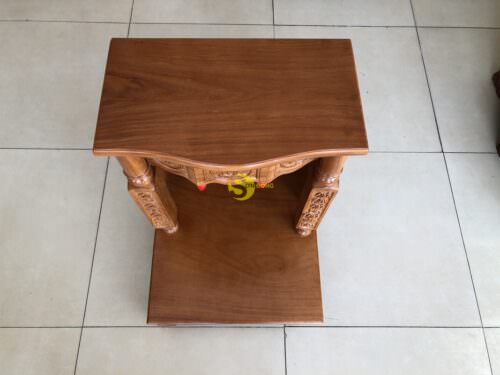 Bàn thờ ông địa gõ đỏ mái bằng phúc lộc thọ 50 - SD181 - Ảnh 8