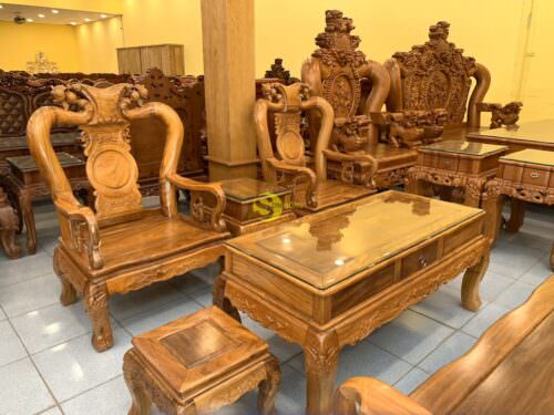 Minh quốc đào sài gòn gỗ lim tay 10, 6 món BBG500 - Hình ảnh 2