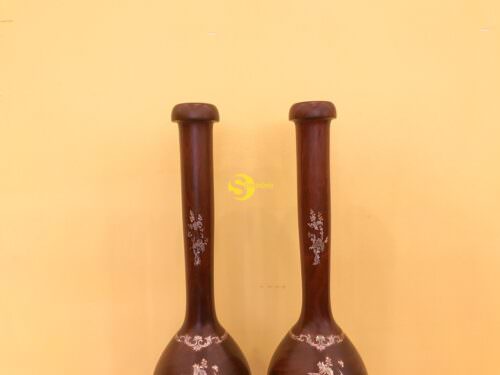 Lục bình củ tỏi gỗ lim cao 70cm LB038 - Ảnh 12