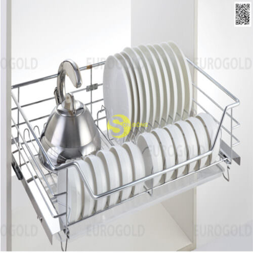 GIÁ XOONG NỒI INOX NAN ÂM TỦ – GẮN CÁNH, RAY GIẢM CHẤN
