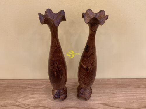 Lục bình tỳ bà cẩm lai việt cao 56cm LB456 - Hình ảnh 3