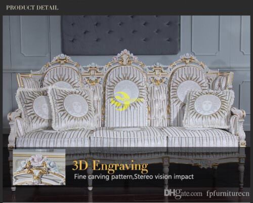 Mẫu sofa tân cổ điển SFTCD065 - Ảnh 6