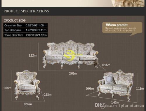 Mẫu sofa tân cổ điển SFTCD064 - Hình ảnh 2