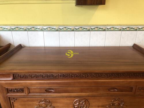 Bộ bàn thờ chung cư hoa sen 1.53m SD119 - Hình ảnh 15