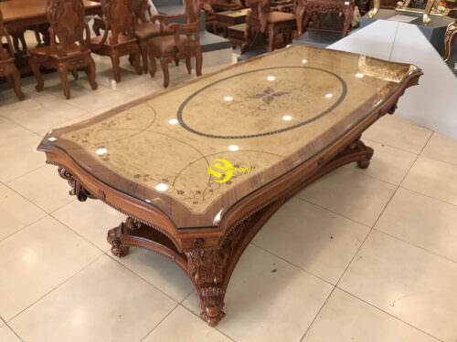 Bàn ăn cổ điển đẳng cấp hoàng gia BBA120B