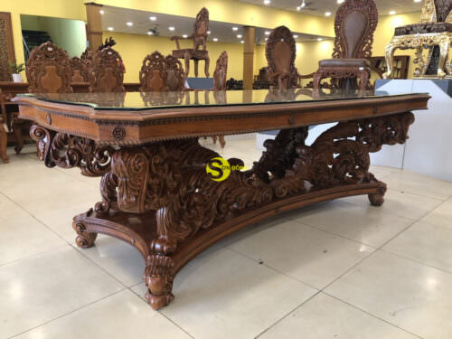 Bàn ăn cổ điển đẳng cấp hoàng gia BBA120B