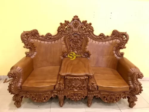 Bộ sofa hoàng gia cổ điển 6 món tựa liền VIP BBG3533