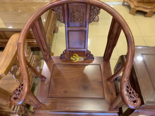 Bộ Bàn Ghế Gỗ Hương Việt Nam Minh 3 Món BBG687 Tinh Tế - Hình ảnh 2