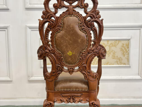 Ghế chủ tọa hoàng gia Louis Minerva- GA087B