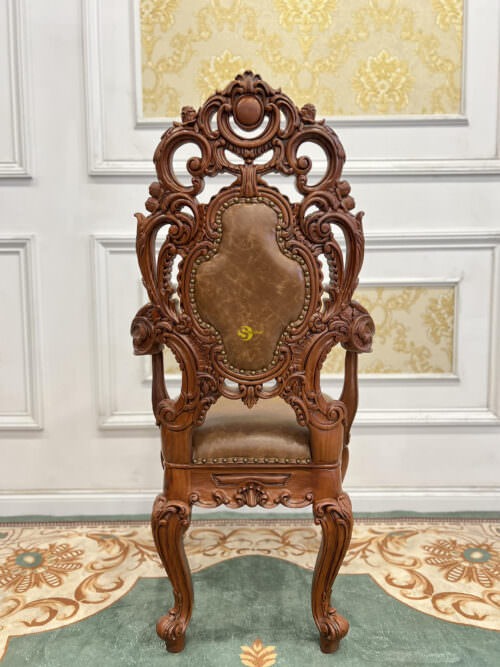 Ghế chủ tọa hoàng gia Louis Minerva- GA087B