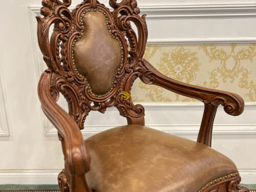 Ghế chủ tọa hoàng gia Louis Minerva- GA087B