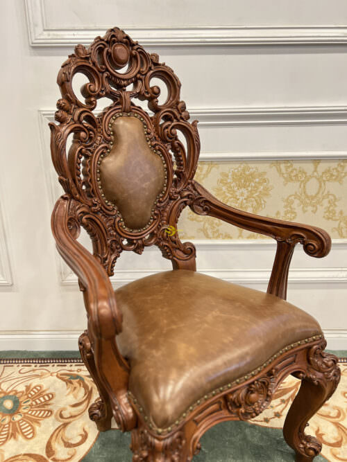 Ghế chủ tọa hoàng gia Louis Minerva- GA087B