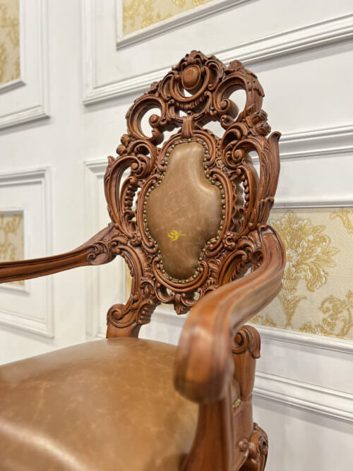 Ghế chủ tọa hoàng gia Louis Minerva- GA087B