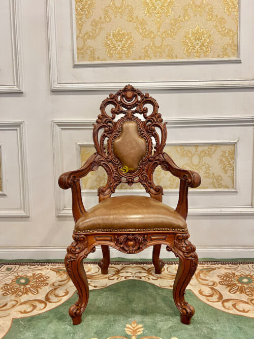 Ghế chủ tọa hoàng gia Louis Minerva- GA087B