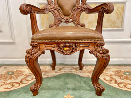Ghế chủ tọa hoàng gia Louis Minerva- GA087B