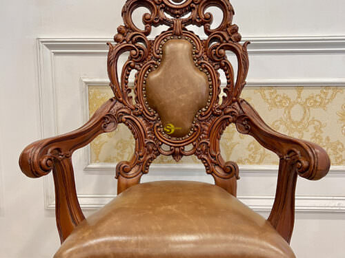 Ghế chủ tọa hoàng gia Louis Minerva- GA087B