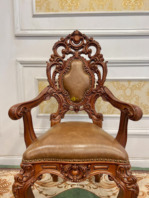 Ghế chủ tọa hoàng gia Louis Minerva- GA087B