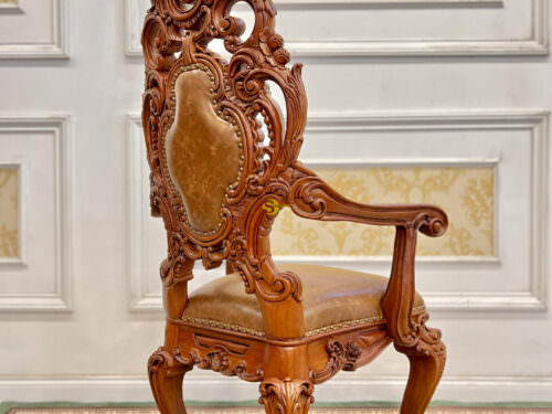 Ghế chủ tọa hoàng gia Louis Minerva- GA087B