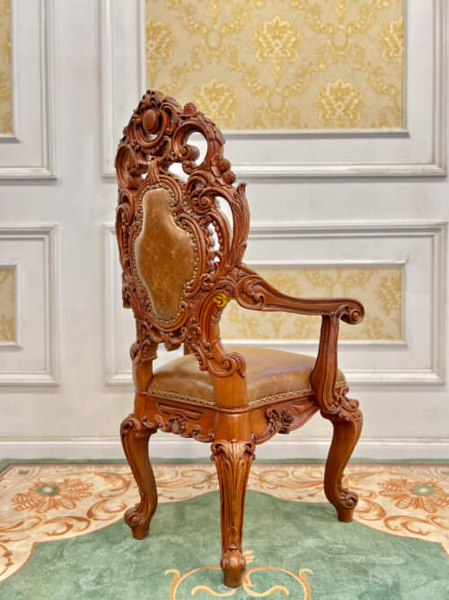 Ghế chủ tọa hoàng gia Louis Minerva- GA087B