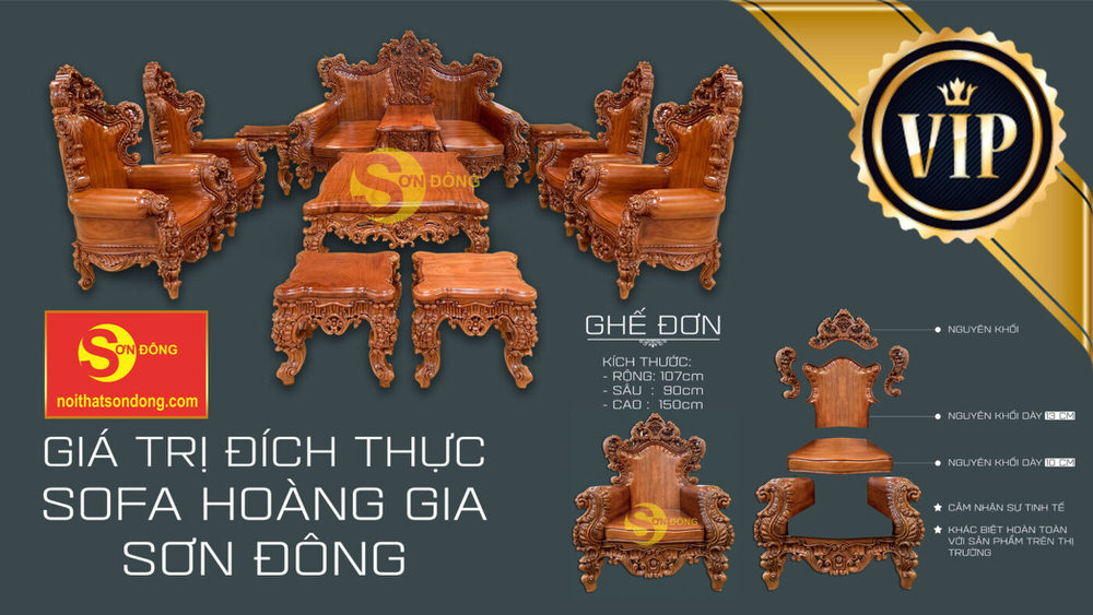 ghe sofa go bo ban ghe hoang gia