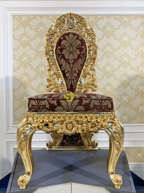 Ghế ăn hoàng gia Louis Lusso GA088D - Ảnh 4