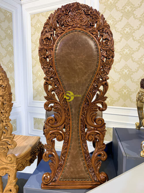 Ghế ăn hoàng gia Louis Lusso GA088B - Hình ảnh 2