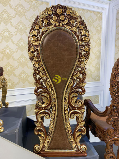 Ghế ăn hoàng gia Louis Lusso GA088C - Hình ảnh 3