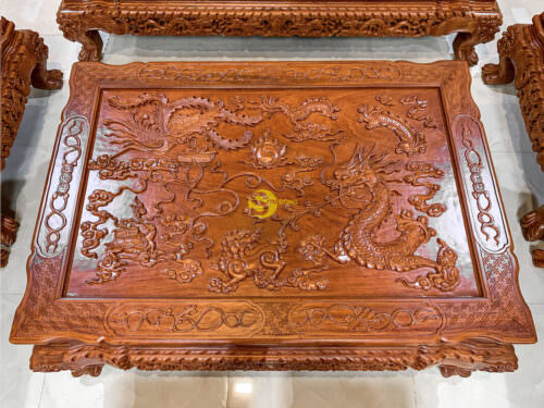 Bàn Ghế Phòng Khách Hương Đá Nghê Đỉnh VIP BBG241 - Ảnh 4