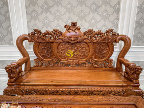 Bàn Ghế Phòng Khách Hương Đá Nghê Đỉnh VIP BBG241 - Ảnh 7