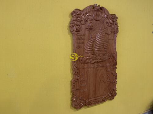 Đốc lịch tường hương đá thuận buồm 70*40 - DLT204 - Hình ảnh 3