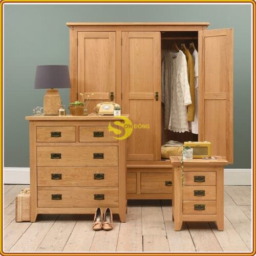 Combo tủ đồ tiện lợi phòng ngủ - SDXK26