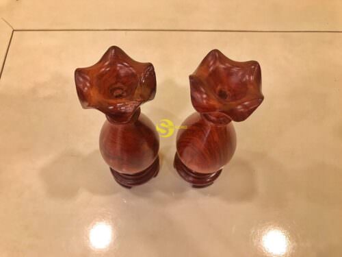 Luc bình gỗ hương 20 LB020 - Ảnh 4