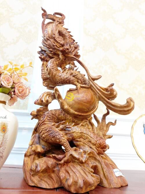 Tượng rồng giữ long châu hương việt - TRLC01 - Hình ảnh 3