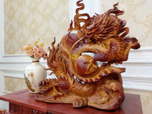 Tượng rồng giữ long châu hương việt - TRLC02 - Hình ảnh 2
