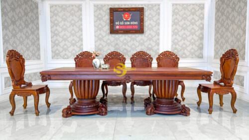 Mặt bàn ăn cổ điển nguyên khối - MBA53DP - Hình ảnh 6