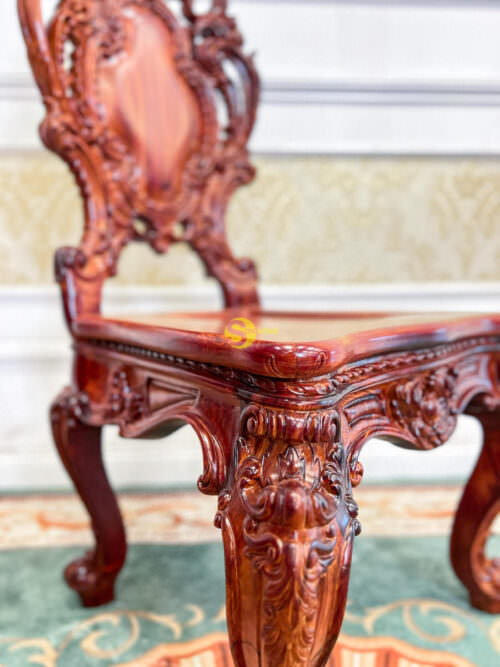 Ghế ăn hoàng gia Minerva gỗ cẩm lai Việt Nam GA489A1