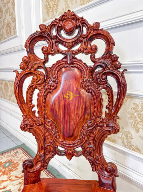 Ghế ăn hoàng gia Minerva gỗ cẩm lai Việt Nam GA489A1