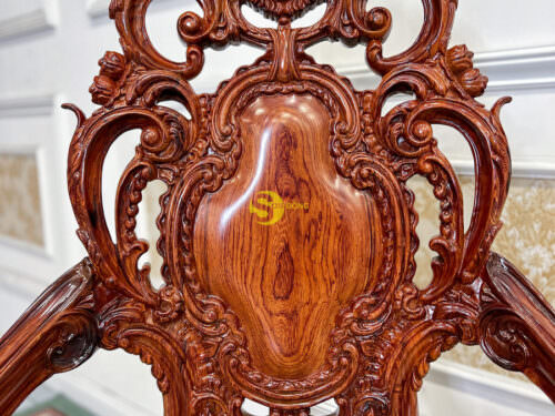 Ghế chủ tọa hoàng gia Minerva gỗ cẩm lai Việt Nam GA489A
